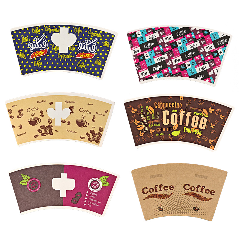 高品質PE塗層印刷紙杯和扇形杯紙原料,適用於客製化包裝解決方案